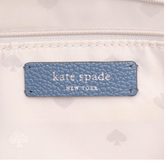 Kate Spade Slate Blue Crossbody Bag with Floral Accents - Picture 6 of 11